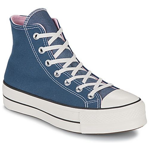 Baskets montantes CHUCK TAYLOR ALL STAR LIFT PLATFORM DENIM FASHION HI - Converse - Modalova