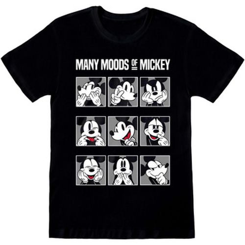 T-shirt Many Moods Of Mickey - Mickey Mouse And Friends - Modalova