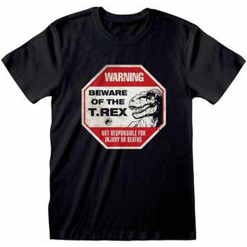 T-shirt Jurassic Beware Of T-Rex - Jurassic - Modalova