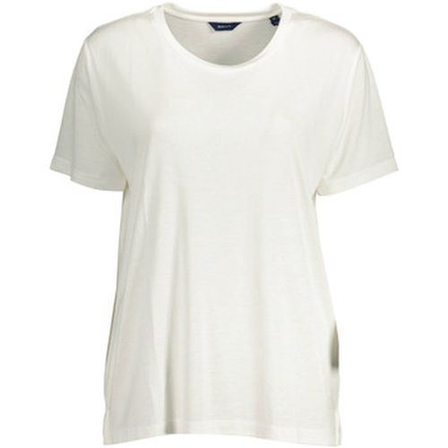 T-shirt T SHIRT COL ROND WHITE - Gant - Modalova