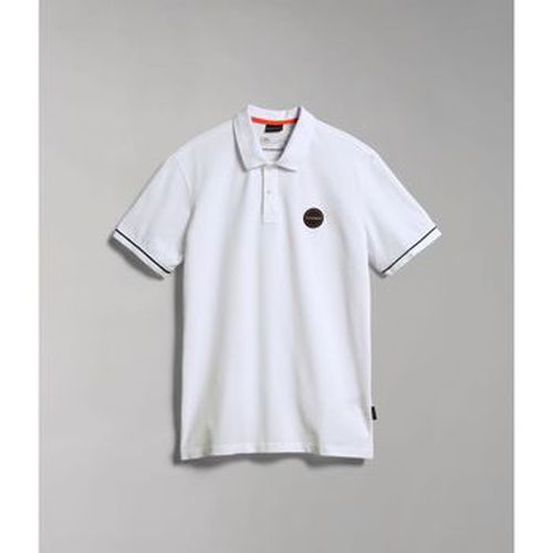 T-shirt E-WHALE NP0A4GQG-002 BRIGHT WHITE - Napapijri - Modalova