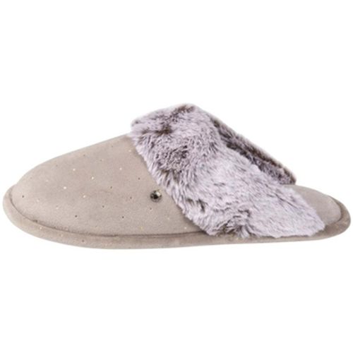 Chaussons Chaussons mules a pois Ref 58296 ABI Taupe - Isotoner - Modalova