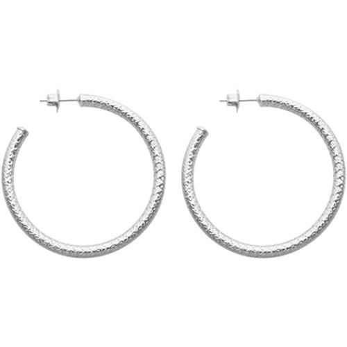 Boucles oreilles Boucles D'oreilles En Argent Créoles Tubes Python Grand - Orusbijoux - Modalova