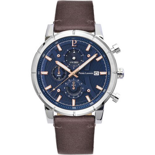 Montre CRITERIUM Cadran Bracelet Cuir Brun - Pierre Lannier - Modalova