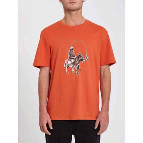 T-shirt Volcom Ass Off Burnt Ochre - Volcom - Modalova