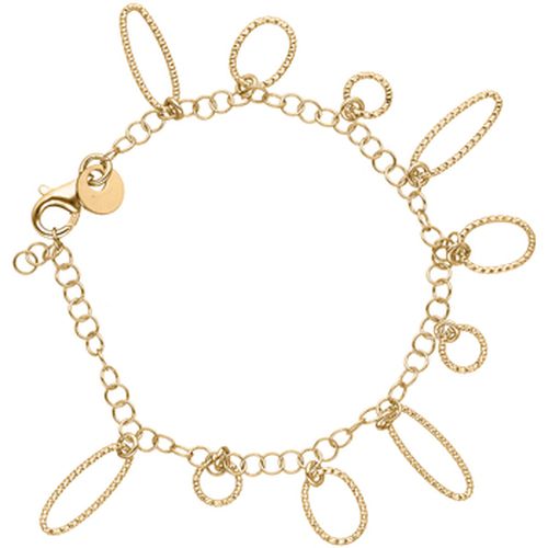 Bracelets Bracelet Argent Petits Cercles Et Ovales Diamantés - Orusbijoux - Modalova