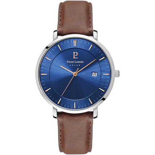 Montre INTI Cadran Bracelet Cuir Brun - Pierre Lannier - Modalova