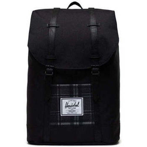 Sac a dos Retreat Black/Grayscale Plaid - Herschel - Modalova