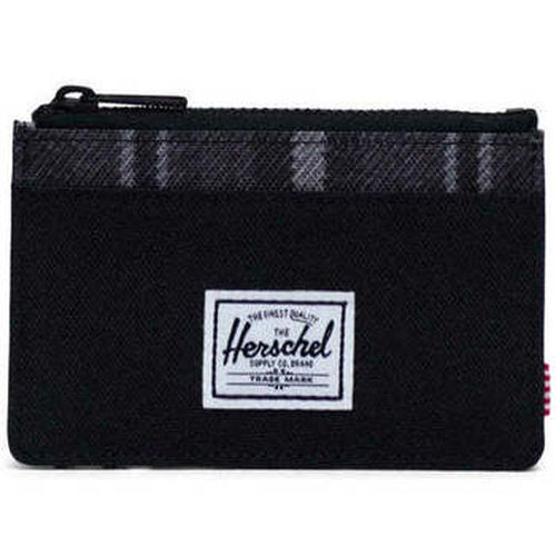 Portefeuille Oscar RFID Black/Grayscale Plaid - Herschel - Modalova