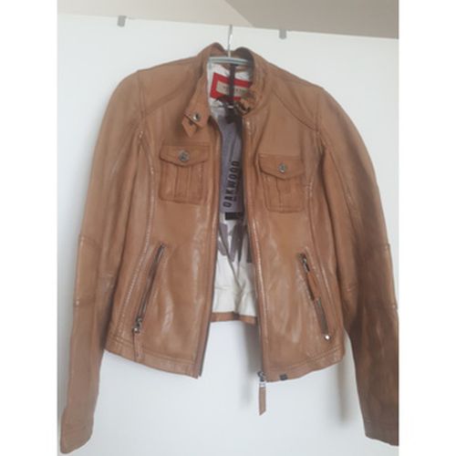 Veste Oakwood veste en cuir camel - Oakwood - Modalova