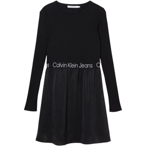 Robe Robe courte bimatière - Calvin Klein Jeans - Modalova