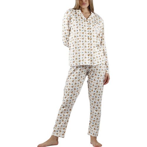 Pyjamas / Chemises de nuit Pyjama tenue d'intérieur pantalon et chemise Teddy - Admas - Modalova