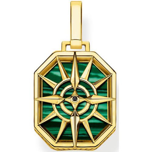 Pendentifs Pendentif boussole étoile vert - Thomas Sabo - Modalova