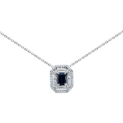 Collier Collier or 18 carats saphir diamants - Brillaxis - Modalova