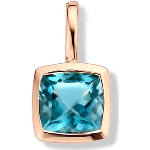 Pendentifs Pendentif or topaze London blue - Brillaxis - Modalova