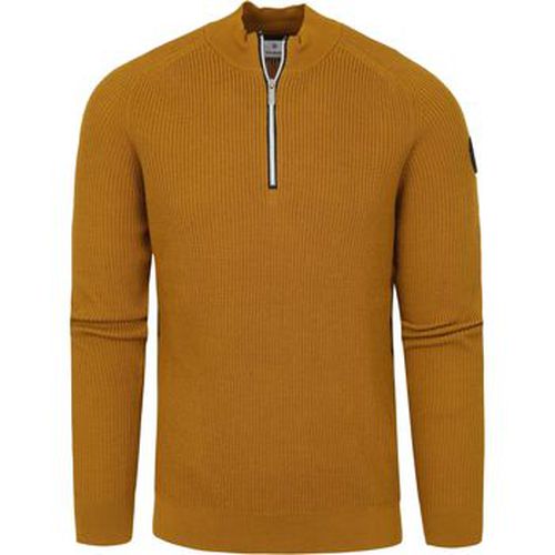 Sweat-shirt Pull Zippé Ocre - Blue Industry - Modalova