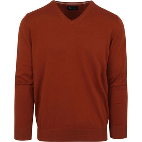 Sweat-shirt Pull Col-V Vini Orange - Suitable - Modalova