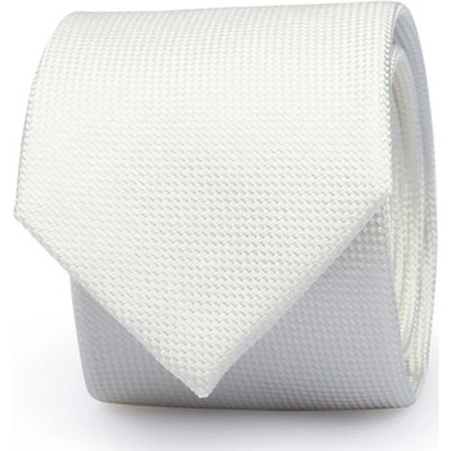 Cravates et accessoires Cravate Blanc Cassé Soie - Suitable - Modalova