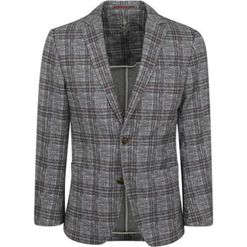 Veste Respect Veston Fame Jersey Plaid Flex Gris - Suitable - Modalova