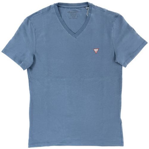 T-shirt - T-shirt col v - bleu indigo - Guess - Modalova