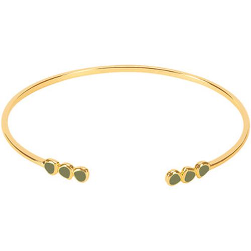 Bracelets Jonc collection Lumi vert olive - Bangle Up - Modalova