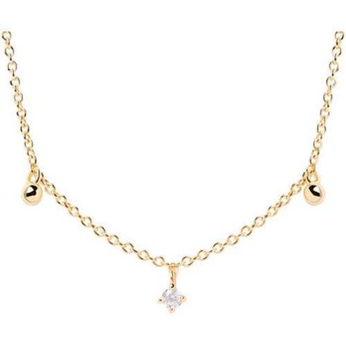 Collier Collier Love Triangle doré - Pdpaola - Modalova