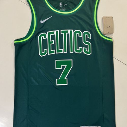 Deguisements NBA Boston Celtics #7 Brown Green basketball Suit L - Nike - Modalova