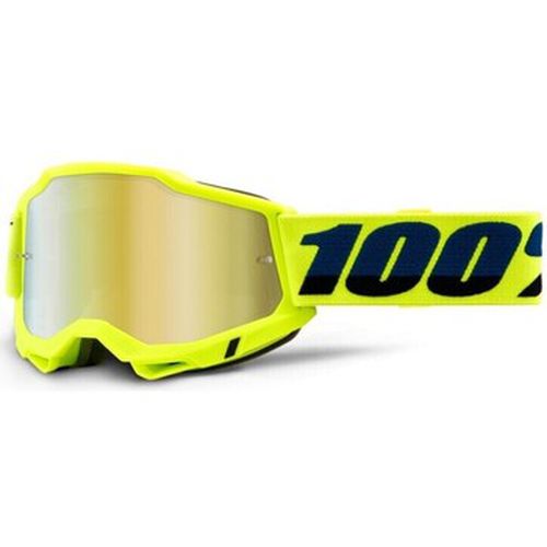 Accessoire sport 100% Masque VTT Accuri 2 - Yellow/Mirror - 100 % Feminin - Modalova