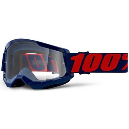 Accessoire sport 100% Masque VTT Strata 2 - Masego/Clear - 100 % Feminin - Modalova