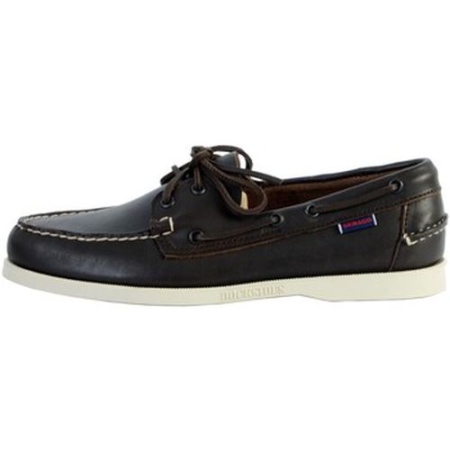 Chaussures bateau Derby Lacet Cuir Portland - Sebago - Modalova