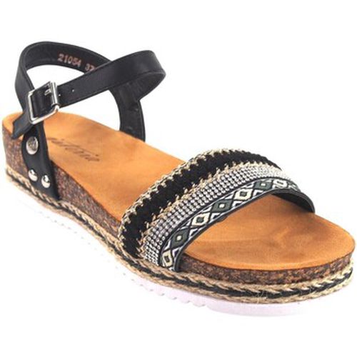 Chaussures Sandale 23118 noir - Isteria - Modalova