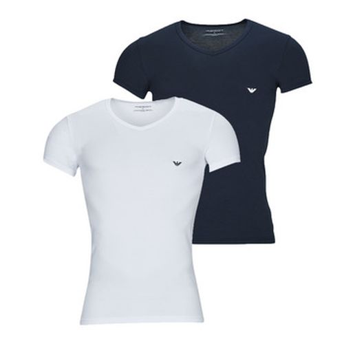 T-shirt V NECK T-SHIRT SLIM FIT PACK X2 - Emporio Armani - Modalova