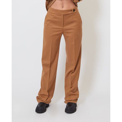 Pantalon Pantalon coupe classique en laine stretch - BOSS - Modalova