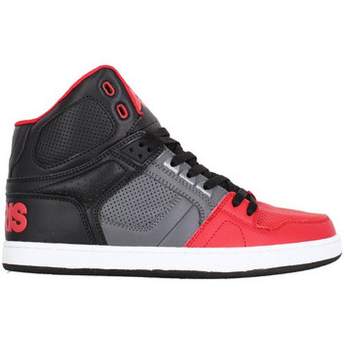Chaussures de Skate NYC 83 CLK black red grey - Osiris - Modalova