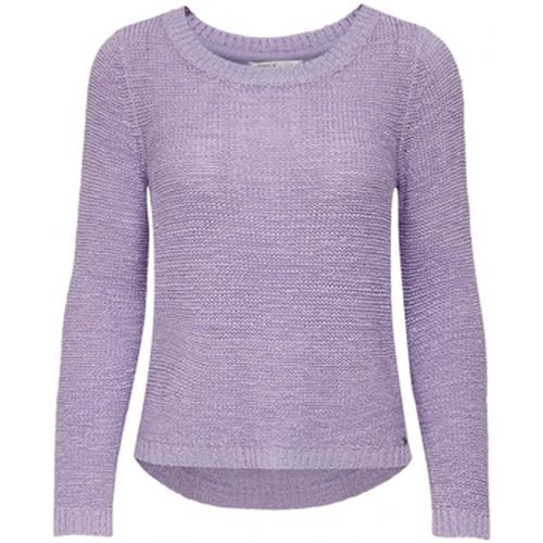 Pull Malha Geena - Purple Pink - Only - Modalova