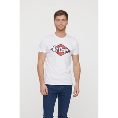 T-shirt Lee Cooper T Azzik Blanc - Lee Cooper - Modalova