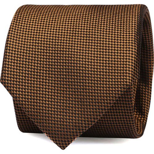 Cravates et accessoires Cravate Cognac Soie - Suitable - Modalova
