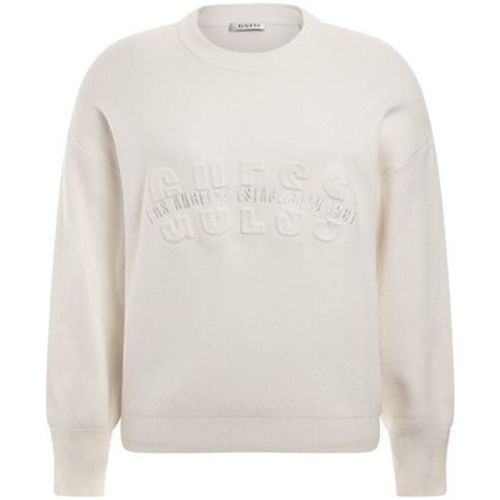 Pull Guess - Pull col rond - blanc - Guess - Modalova