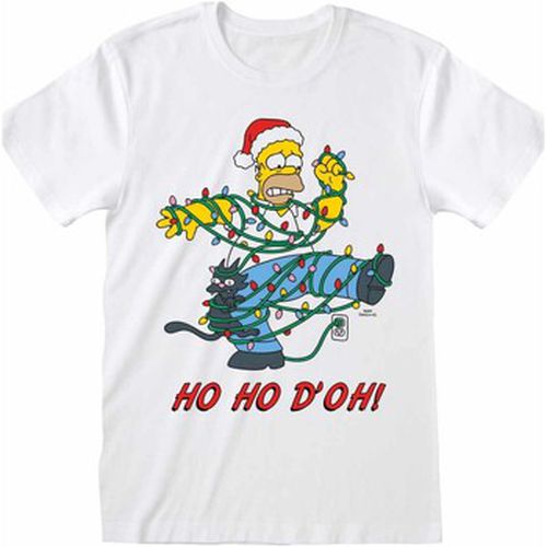 T-shirt Simpson Ho Ho D'oh! - Simpson - Modalova
