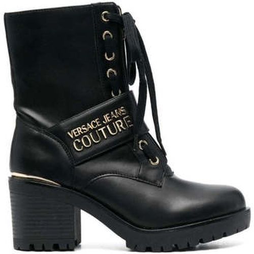 Bottines black casual closed booties - Versace Jeans Couture - Modalova