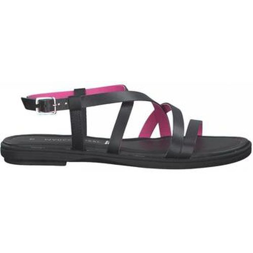 Sandales Black Comb Casual Low Heel Sandals - Marco Tozzi - Modalova