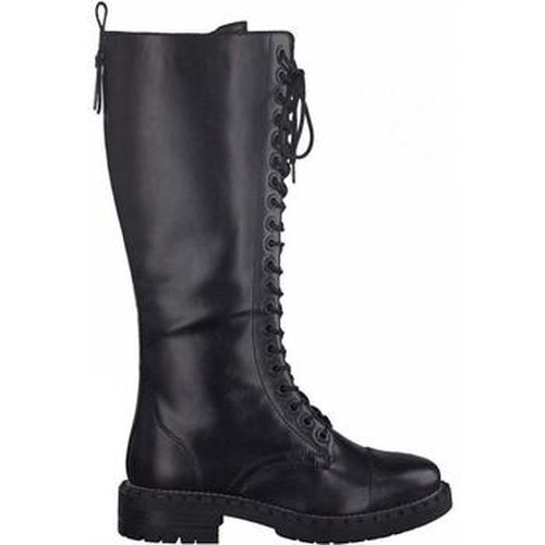 Bottines Black Casual Leather Boots - Tamaris - Modalova