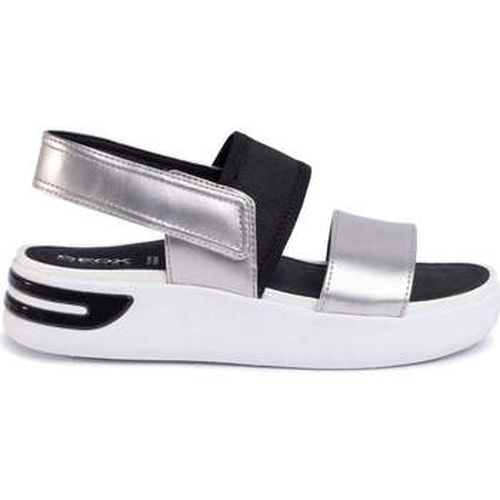 Sandales silver black casual open sandals - Geox - Modalova
