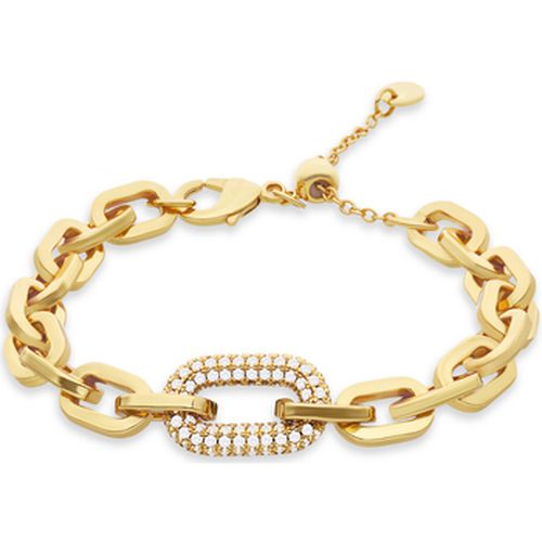 Bracelets Bracelet Chaine Maille élément Oval - Orusbijoux - Modalova