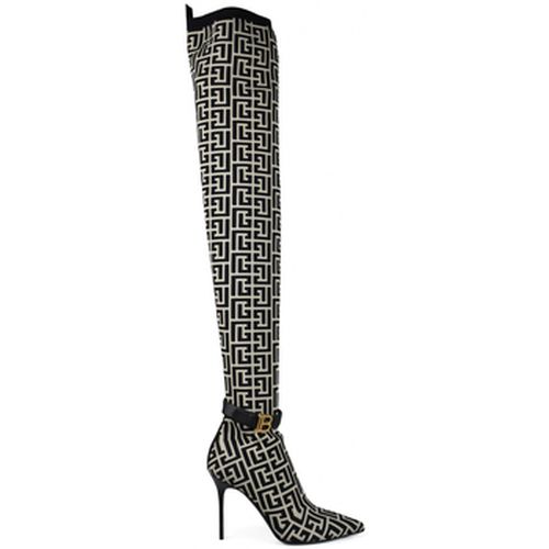 Bottes Cuissardes Monogramme Raven - Balmain - Modalova