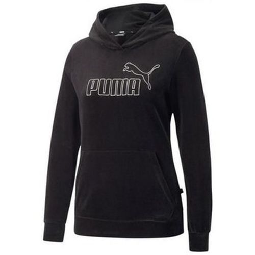 Sweat-shirt Puma Ess Velour Hoodie - Puma - Modalova
