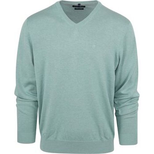 Sweat-shirt Pull Col-V Menthe - Casa Moda - Modalova