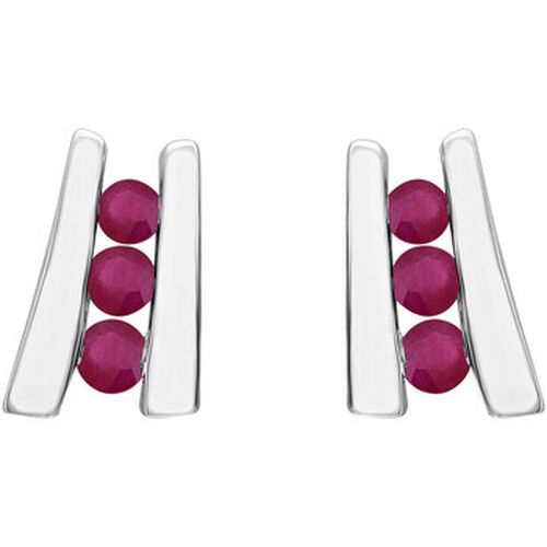 Boucles oreilles Boucles d'oreilles or rubis - Brillaxis - Modalova