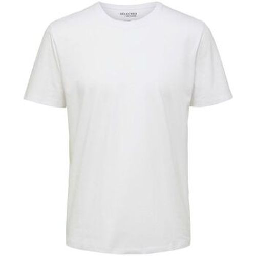 T-shirt 16087842 HASPEN-BRIGHT WHITE - Selected - Modalova
