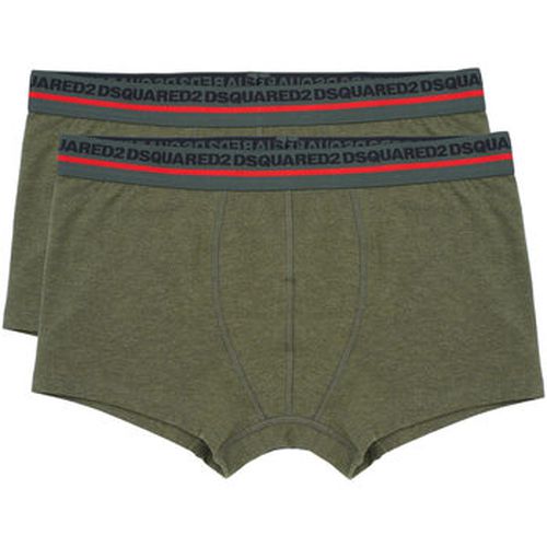 Boxers Underwear Pack de deux Khaki - Dsquared - Modalova